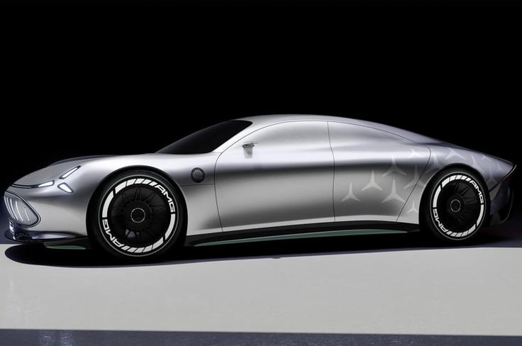 Mercedes-Benz Vision AMG concept side design Mercedes-Benz Vision AMG concept side design
